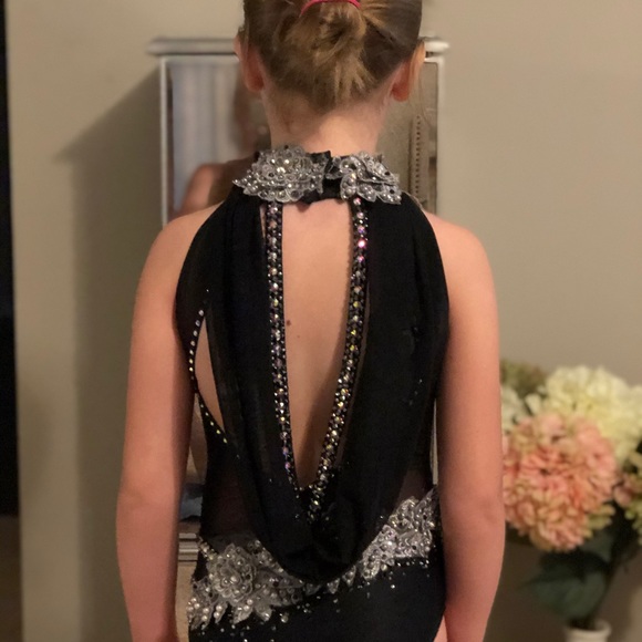 BOMBSHELL Custom competition dance costume. Child Small CS - Picture 3 of 7